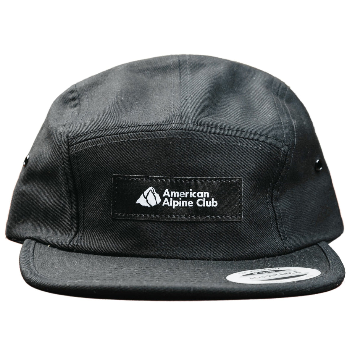 Black Five Panel Hat – The American Alpine Club Store