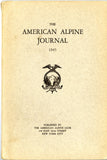 American Alpine Journal (Various Issues)